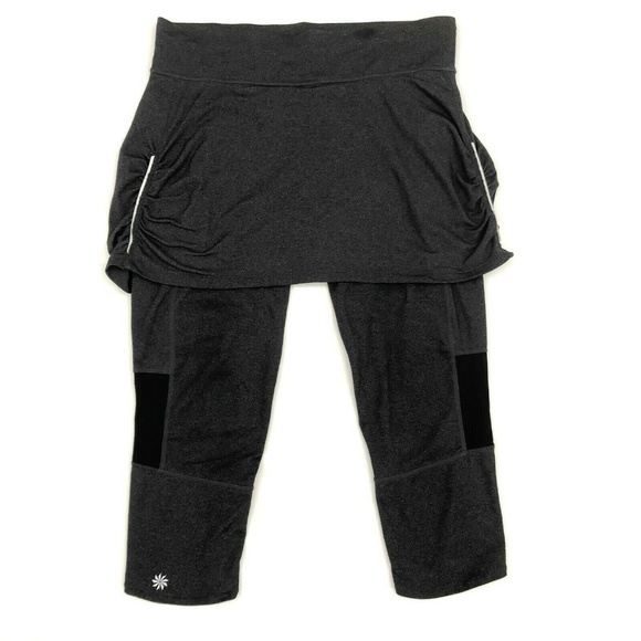 Athleta Pants - Athleta 2 in 1 Skirt Capri Leggings